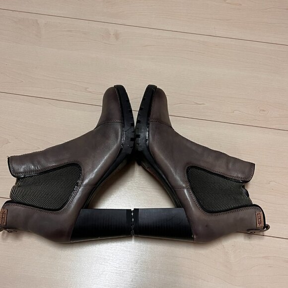 Pikolinos Leather Ankle Booties Lug Soe Sz 41 - Picture 4 of 13